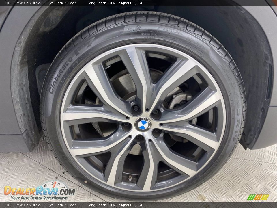 2018 BMW X2 xDrive28i Jet Black / Black Photo #6