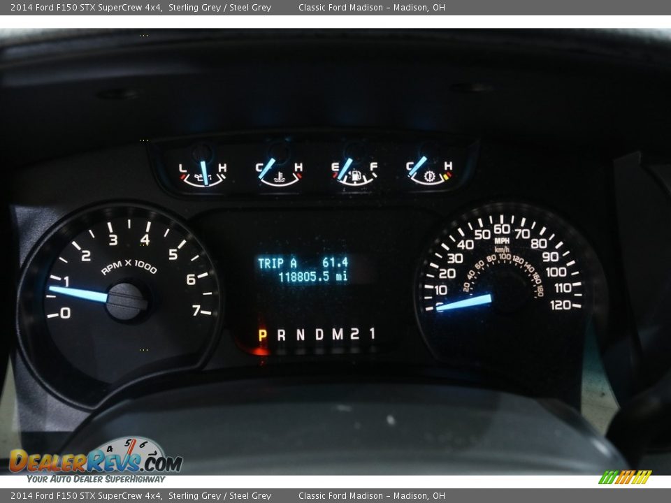 2014 Ford F150 STX SuperCrew 4x4 Sterling Grey / Steel Grey Photo #8