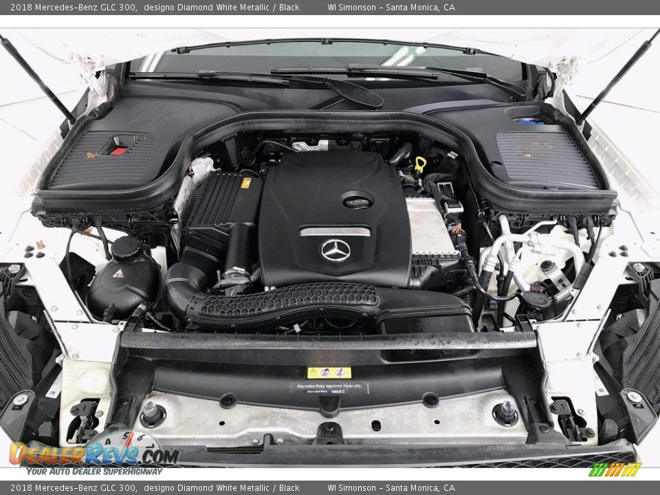 2018 Mercedes-Benz GLC 300 2.0 Liter Turbocharged DOHC 16-Valve VVT 4 Cylinder Engine Photo #9