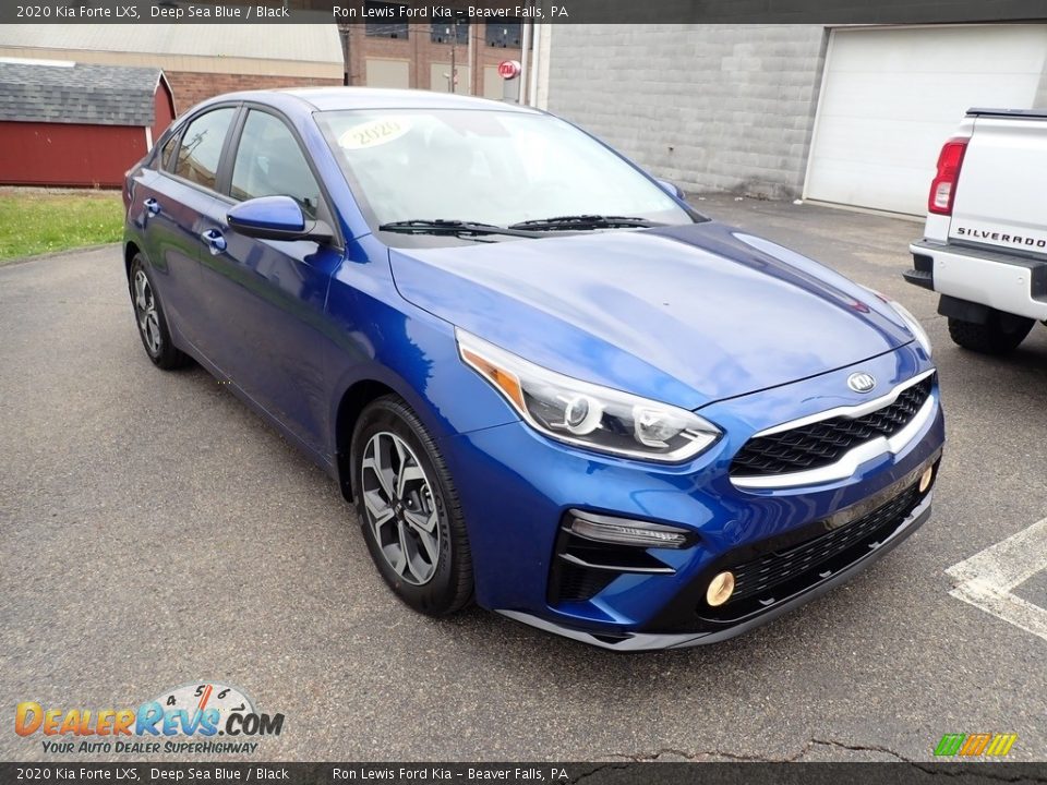 2020 Kia Forte LXS Deep Sea Blue / Black Photo #3