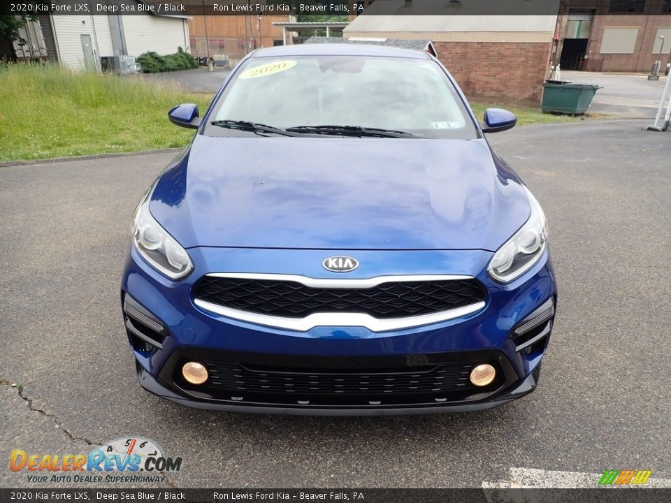 2020 Kia Forte LXS Deep Sea Blue / Black Photo #4