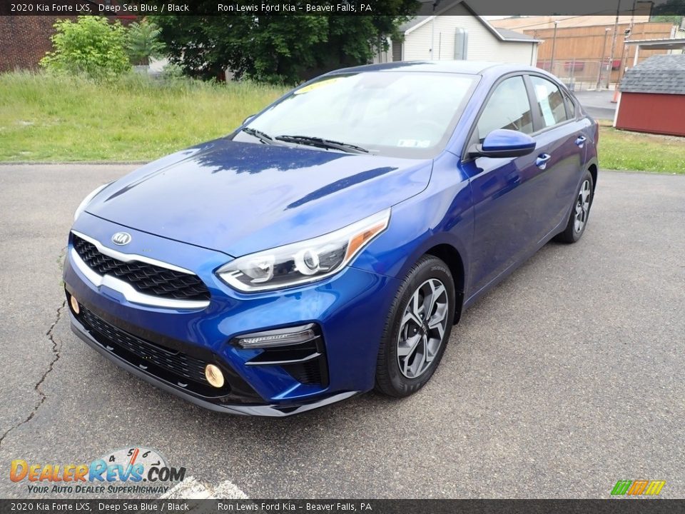 2020 Kia Forte LXS Deep Sea Blue / Black Photo #5