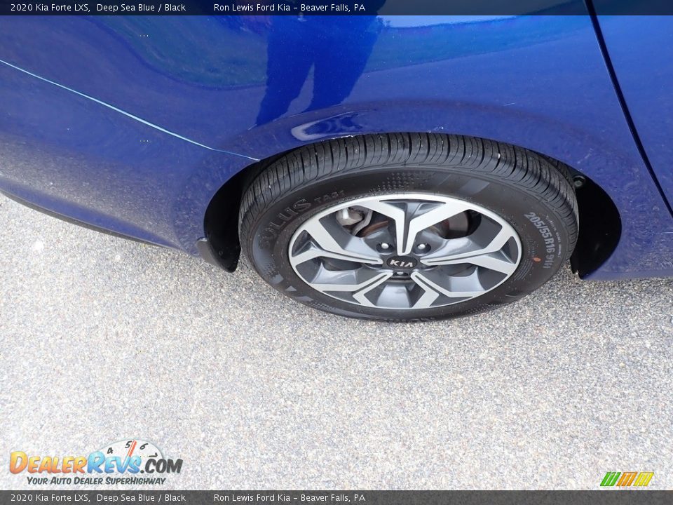 2020 Kia Forte LXS Deep Sea Blue / Black Photo #9