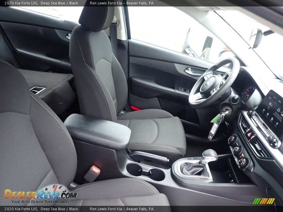 2020 Kia Forte LXS Deep Sea Blue / Black Photo #10