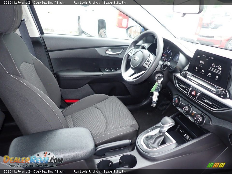 2020 Kia Forte LXS Deep Sea Blue / Black Photo #11
