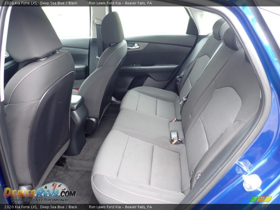 2020 Kia Forte LXS Deep Sea Blue / Black Photo #12