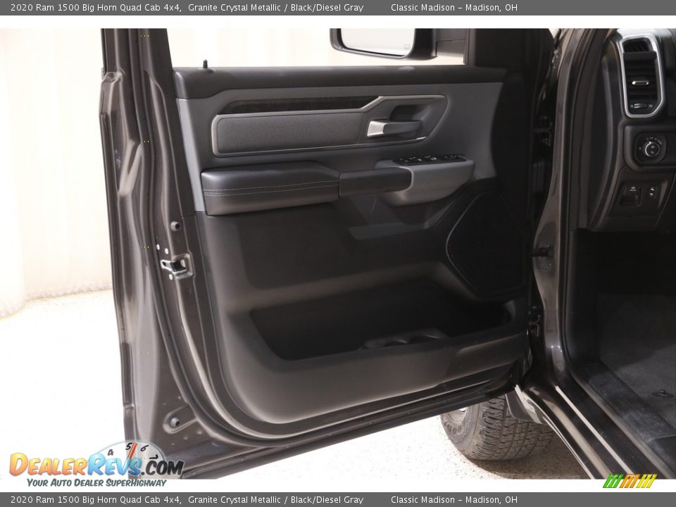 2020 Ram 1500 Big Horn Quad Cab 4x4 Granite Crystal Metallic / Black/Diesel Gray Photo #4