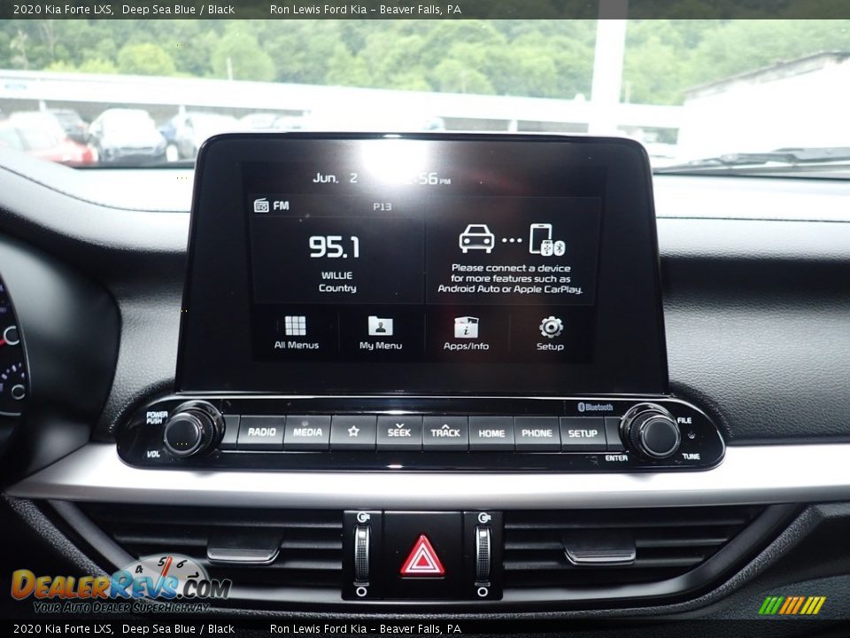 2020 Kia Forte LXS Deep Sea Blue / Black Photo #18