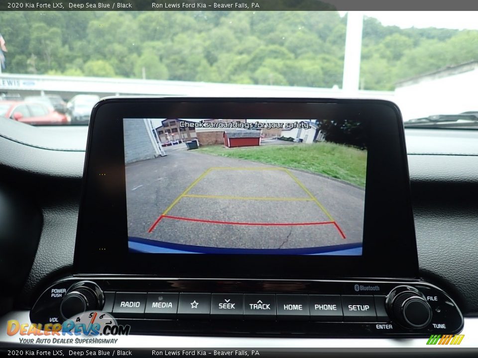 2020 Kia Forte LXS Deep Sea Blue / Black Photo #19