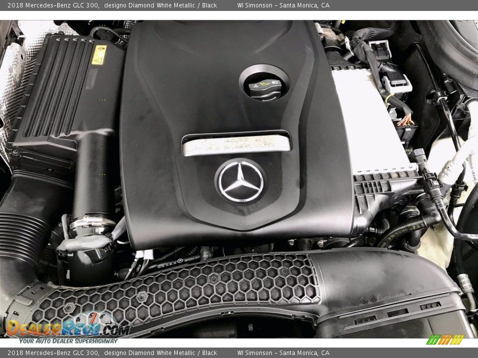 2018 Mercedes-Benz GLC 300 2.0 Liter Turbocharged DOHC 16-Valve VVT 4 Cylinder Engine Photo #32