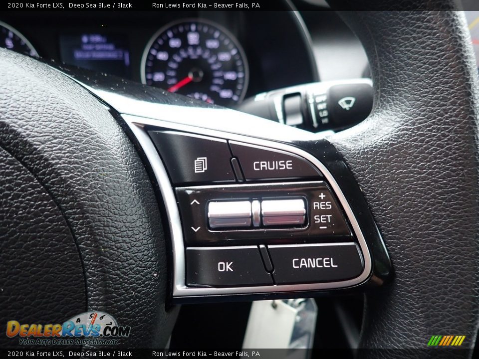 2020 Kia Forte LXS Deep Sea Blue / Black Photo #20