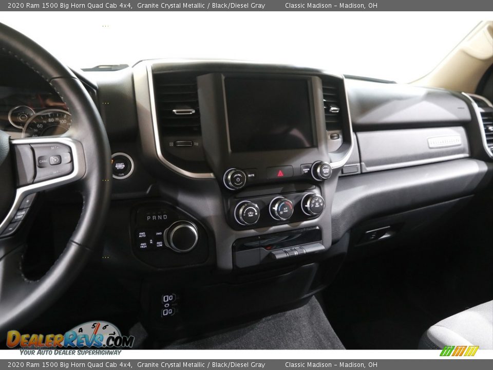 2020 Ram 1500 Big Horn Quad Cab 4x4 Granite Crystal Metallic / Black/Diesel Gray Photo #9
