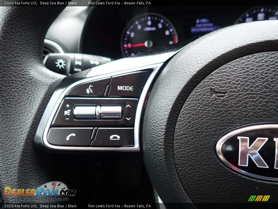 2020 Kia Forte LXS Deep Sea Blue / Black Photo #21