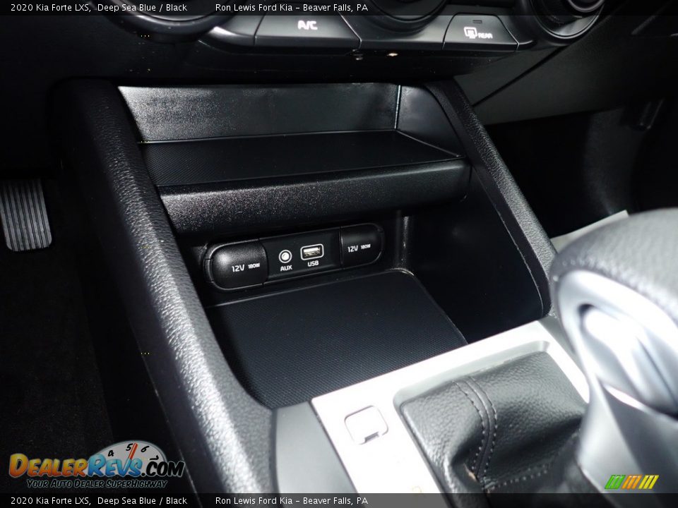 2020 Kia Forte LXS Deep Sea Blue / Black Photo #23