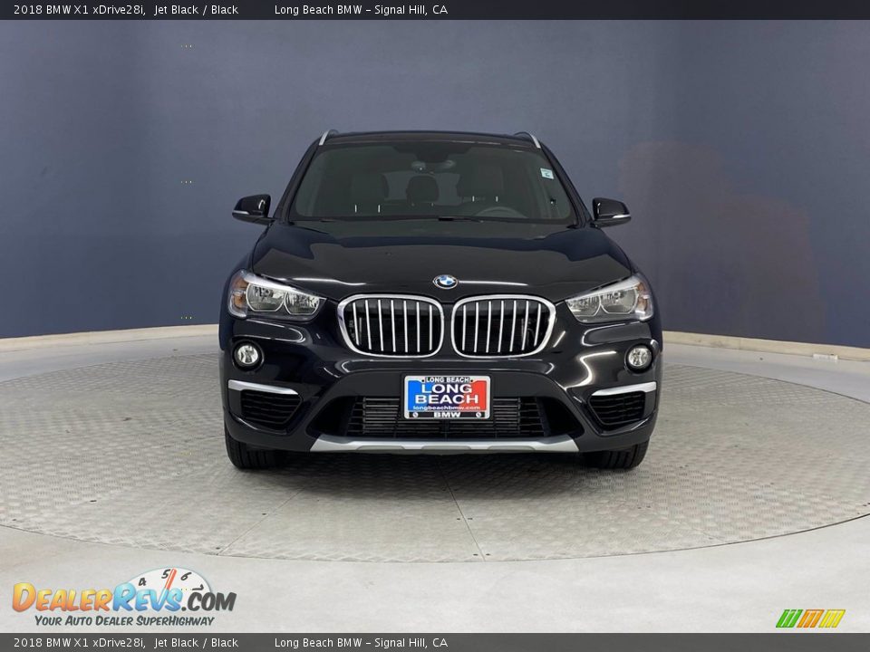 2018 BMW X1 xDrive28i Jet Black / Black Photo #2