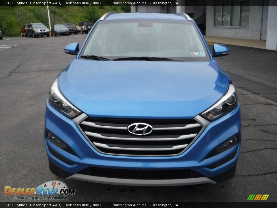 2017 Hyundai Tucson Sport AWD Caribbean Blue / Black Photo #4