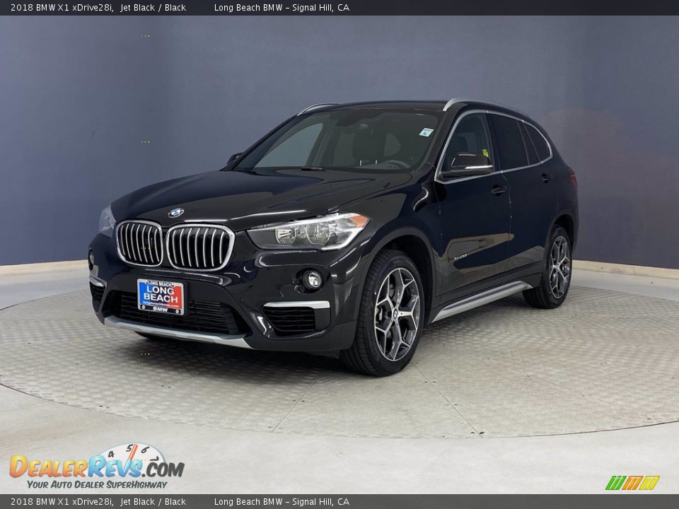 2018 BMW X1 xDrive28i Jet Black / Black Photo #3