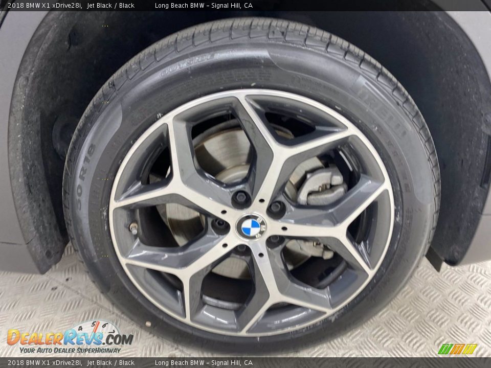 2018 BMW X1 xDrive28i Jet Black / Black Photo #6