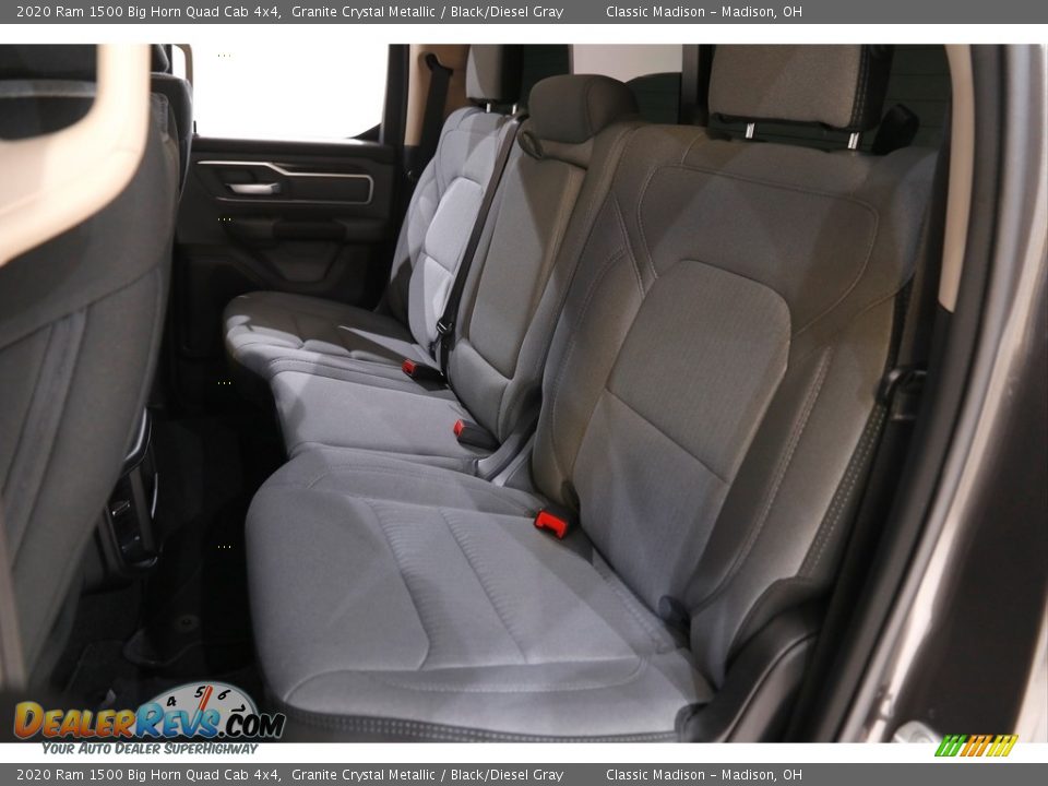2020 Ram 1500 Big Horn Quad Cab 4x4 Granite Crystal Metallic / Black/Diesel Gray Photo #19