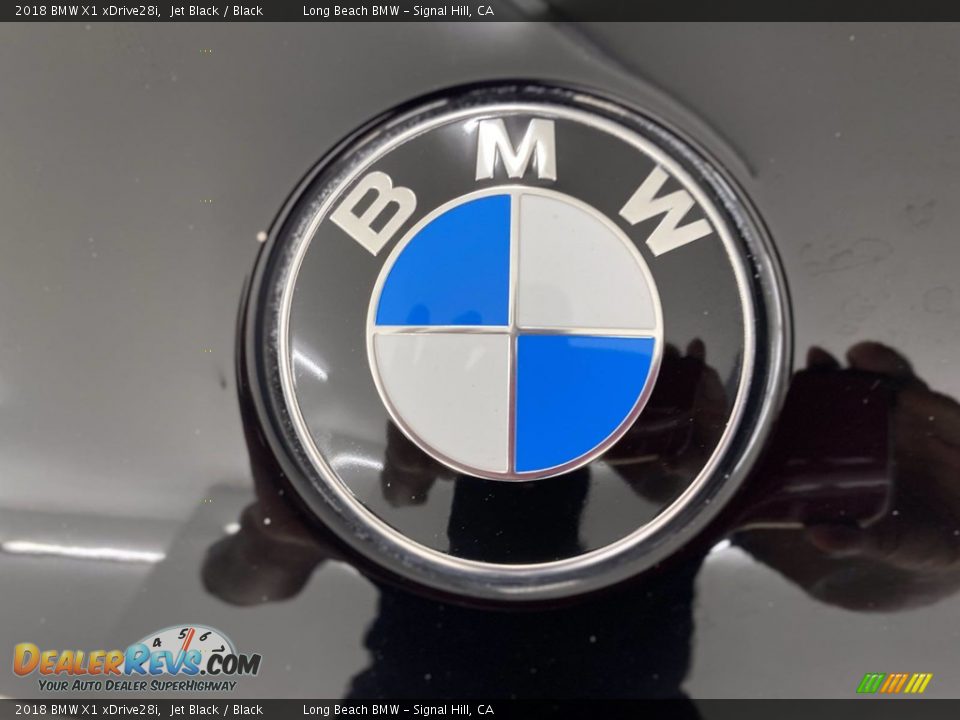 2018 BMW X1 xDrive28i Jet Black / Black Photo #8