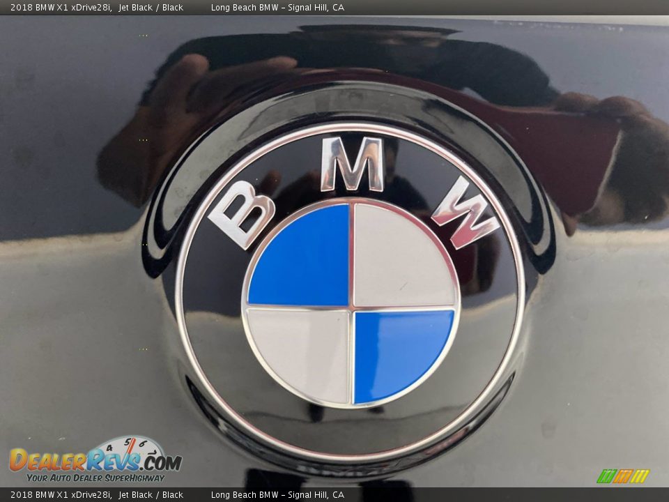 2018 BMW X1 xDrive28i Jet Black / Black Photo #10