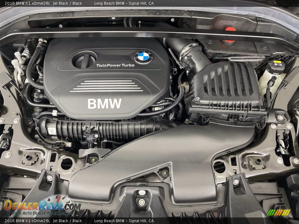 2018 BMW X1 xDrive28i Jet Black / Black Photo #12