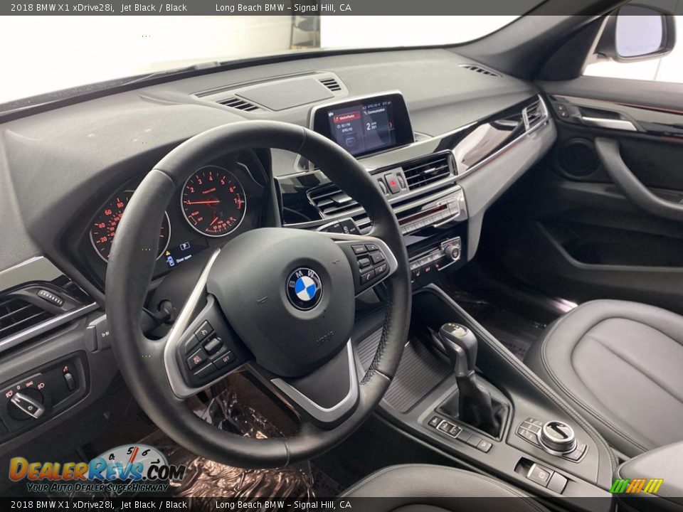 2018 BMW X1 xDrive28i Jet Black / Black Photo #16