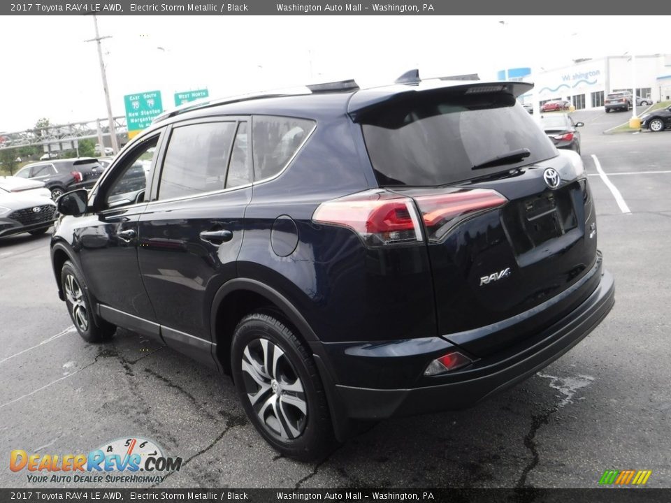 2017 Toyota RAV4 LE AWD Electric Storm Metallic / Black Photo #8