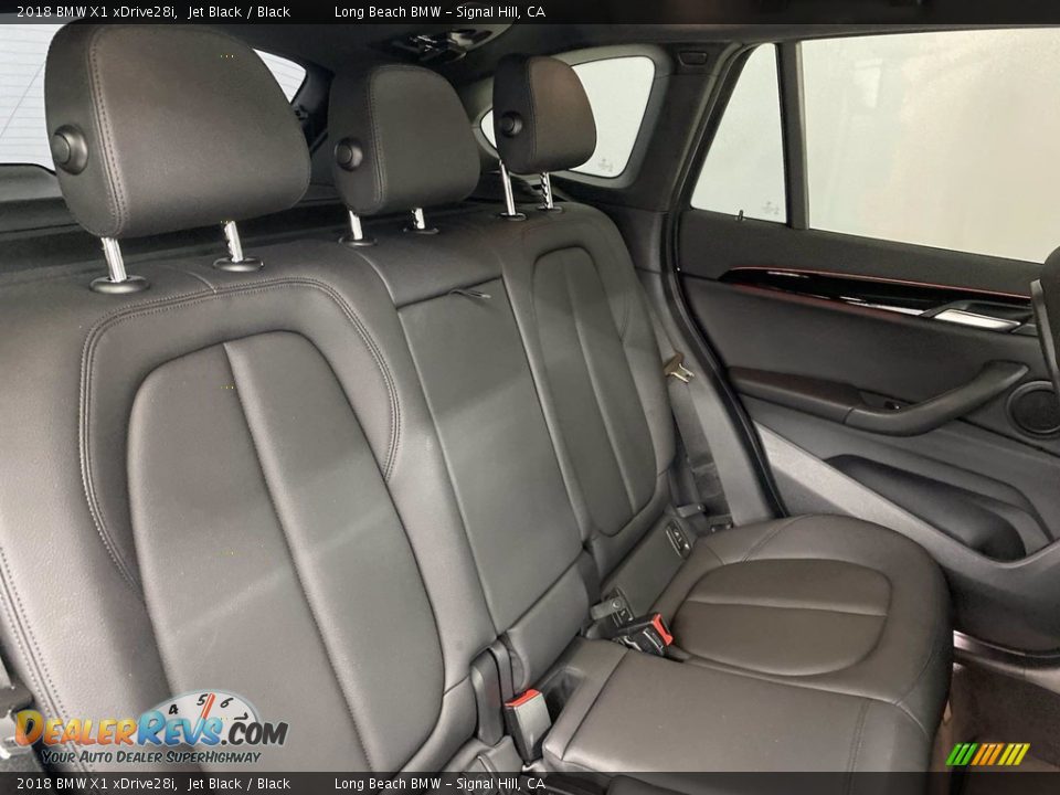 2018 BMW X1 xDrive28i Jet Black / Black Photo #36