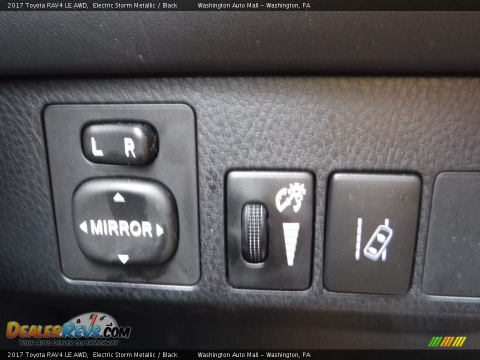 2017 Toyota RAV4 LE AWD Electric Storm Metallic / Black Photo #14