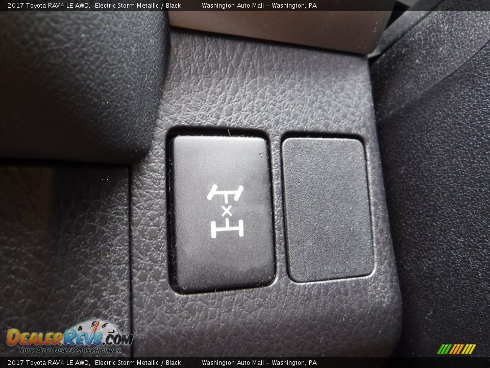 2017 Toyota RAV4 LE AWD Electric Storm Metallic / Black Photo #15