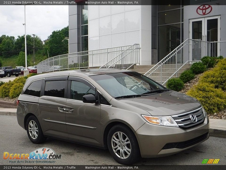 2013 Honda Odyssey EX-L Mocha Metallic / Truffle Photo #1