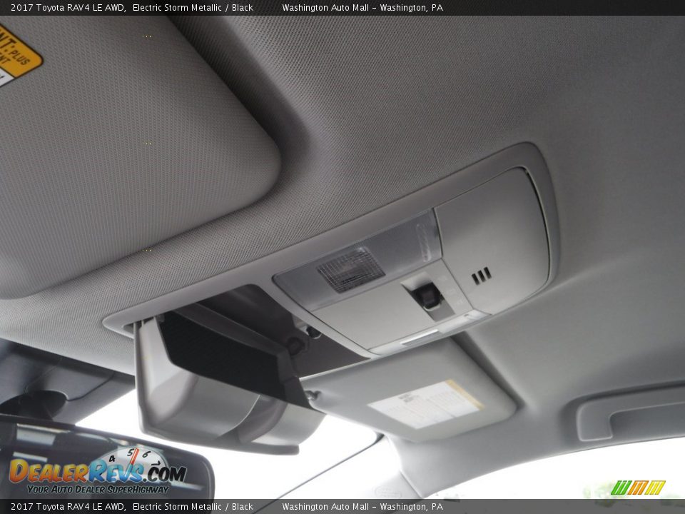 2017 Toyota RAV4 LE AWD Electric Storm Metallic / Black Photo #17