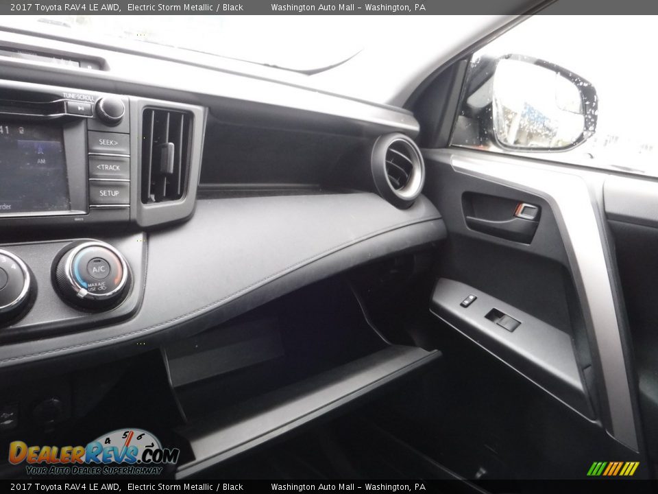 2017 Toyota RAV4 LE AWD Electric Storm Metallic / Black Photo #18