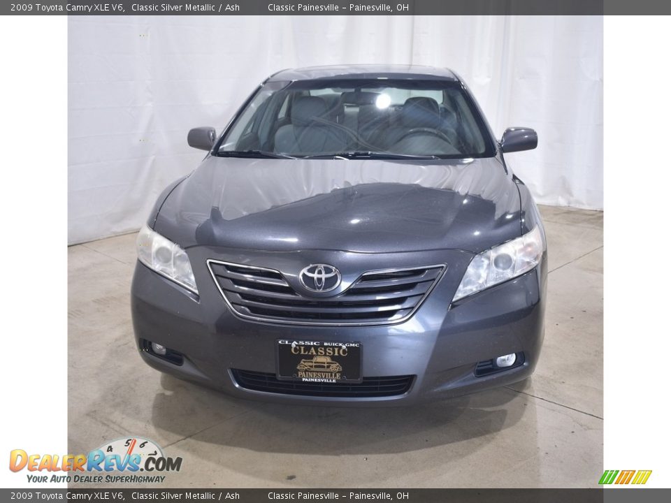 2009 Toyota Camry XLE V6 Classic Silver Metallic / Ash Photo #4