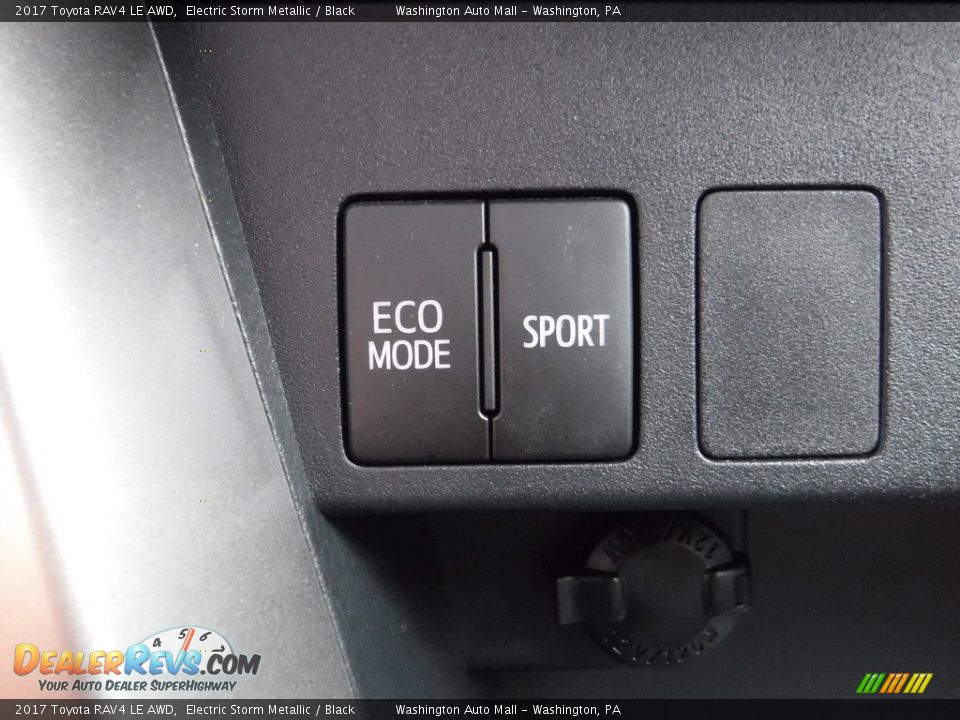 2017 Toyota RAV4 LE AWD Electric Storm Metallic / Black Photo #19