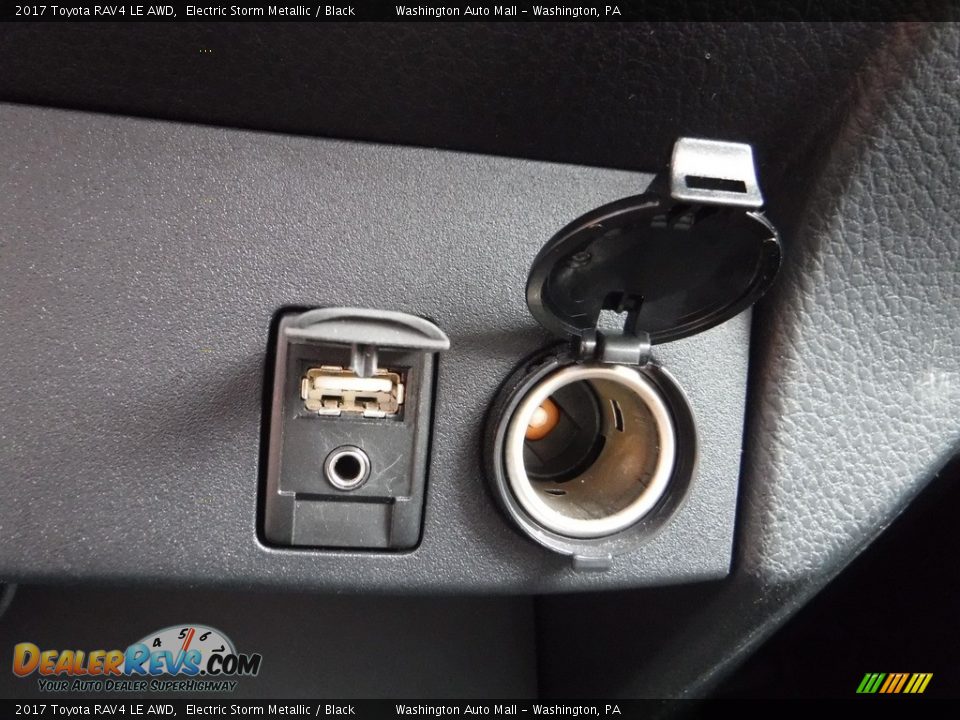 2017 Toyota RAV4 LE AWD Electric Storm Metallic / Black Photo #20