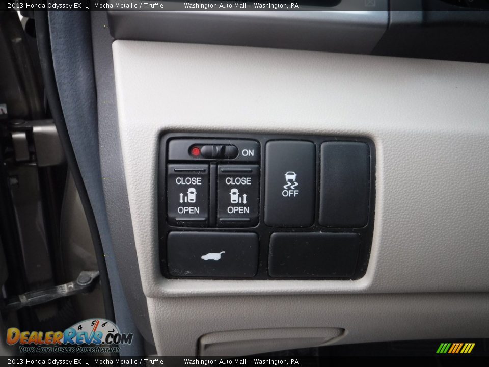 2013 Honda Odyssey EX-L Mocha Metallic / Truffle Photo #6