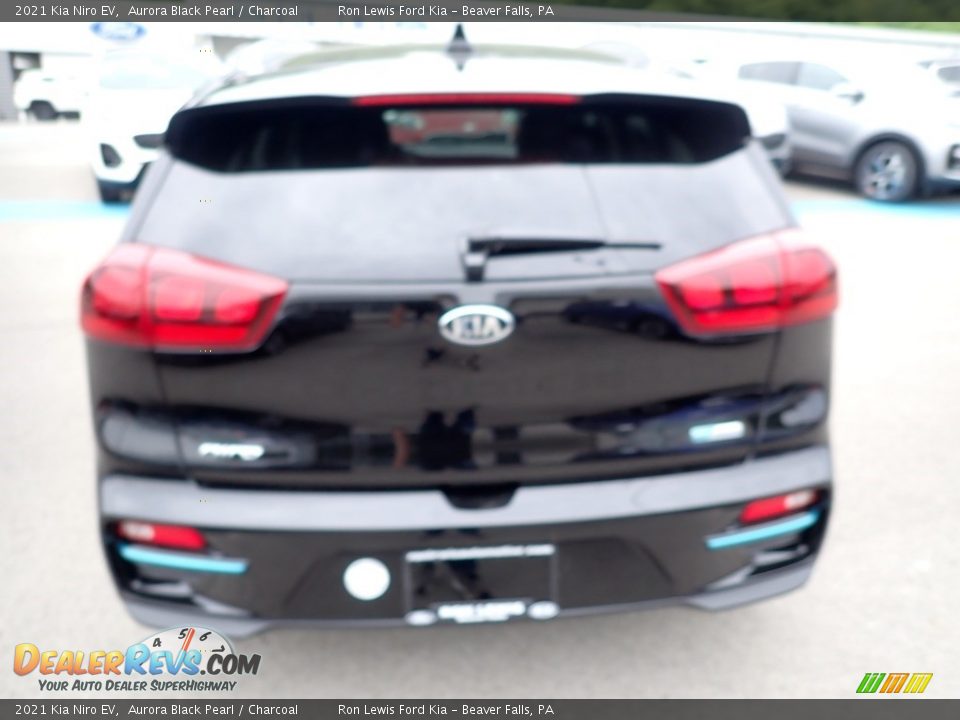 2021 Kia Niro EV Aurora Black Pearl / Charcoal Photo #8