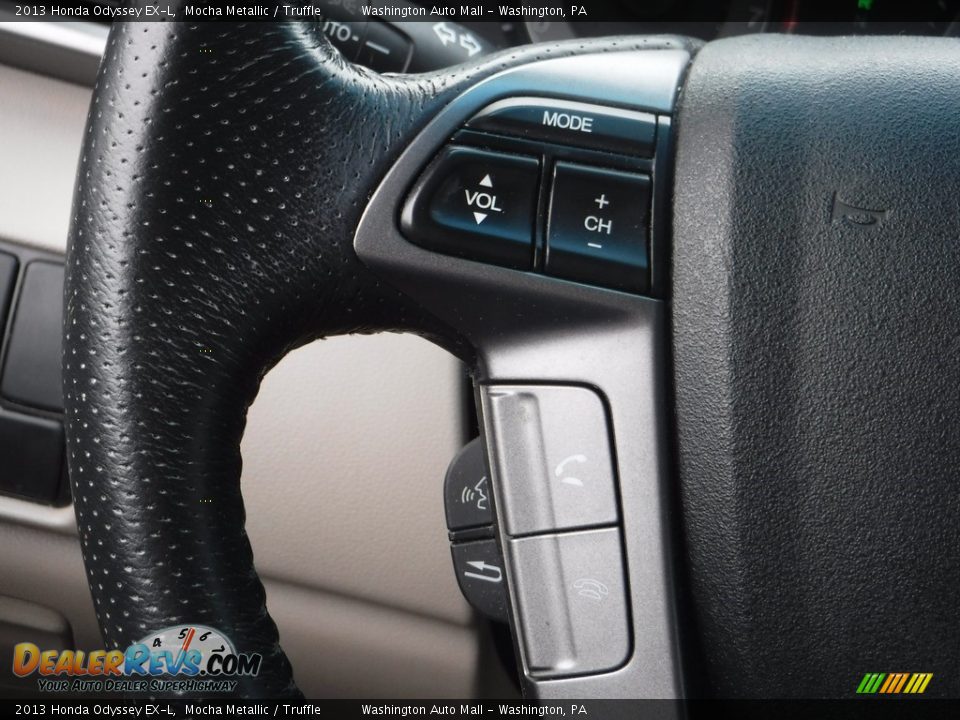 2013 Honda Odyssey EX-L Mocha Metallic / Truffle Photo #8