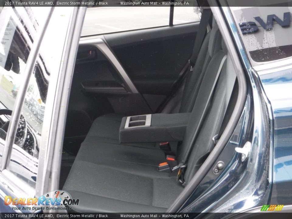 2017 Toyota RAV4 LE AWD Electric Storm Metallic / Black Photo #25