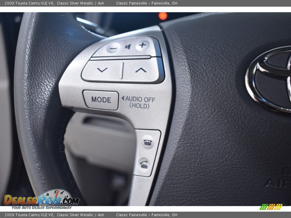 2009 Toyota Camry XLE V6 Classic Silver Metallic / Ash Photo #13