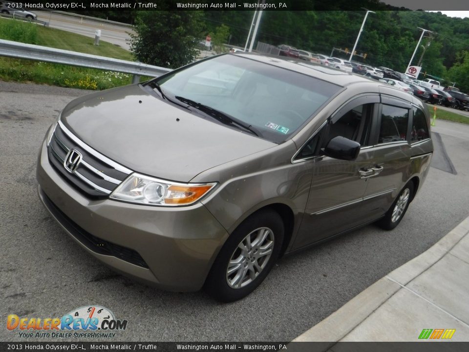 2013 Honda Odyssey EX-L Mocha Metallic / Truffle Photo #13