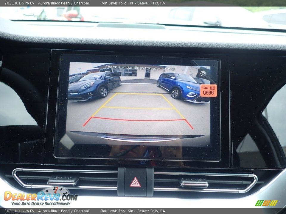 2021 Kia Niro EV Aurora Black Pearl / Charcoal Photo #16
