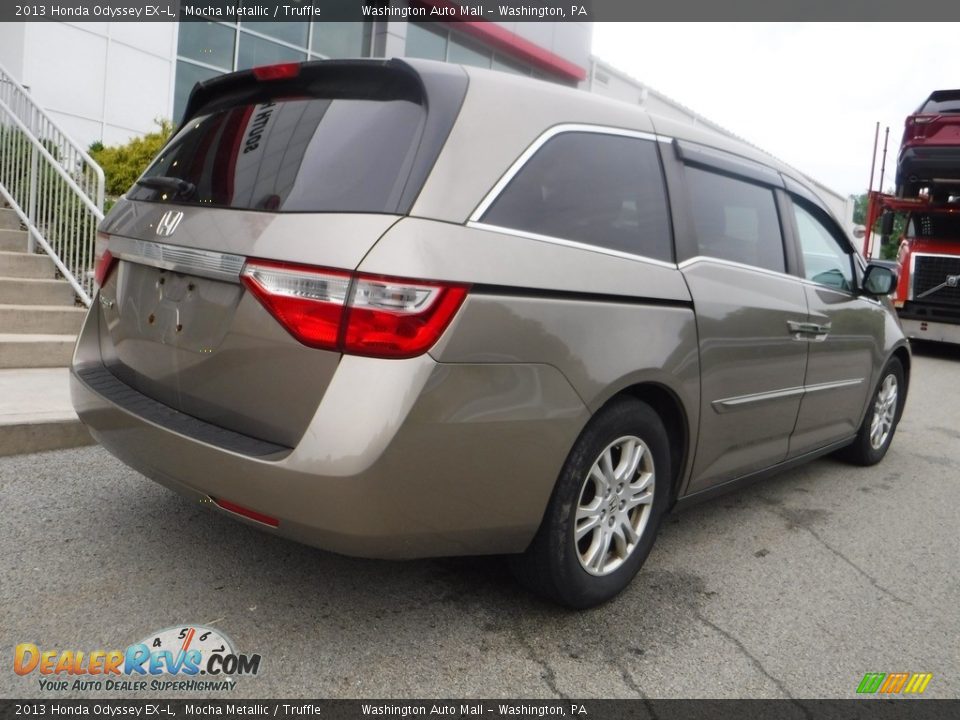 2013 Honda Odyssey EX-L Mocha Metallic / Truffle Photo #17