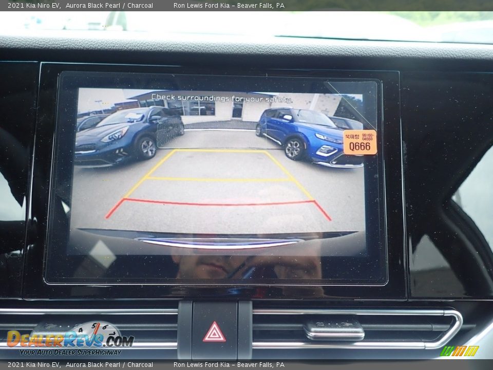 2021 Kia Niro EV Aurora Black Pearl / Charcoal Photo #21