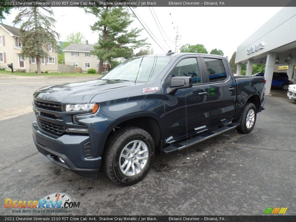 2021 Chevrolet Silverado 1500 RST Crew Cab 4x4 Shadow Gray Metallic / Jet Black Photo #1