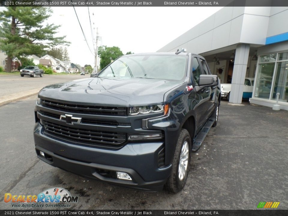 2021 Chevrolet Silverado 1500 RST Crew Cab 4x4 Shadow Gray Metallic / Jet Black Photo #2