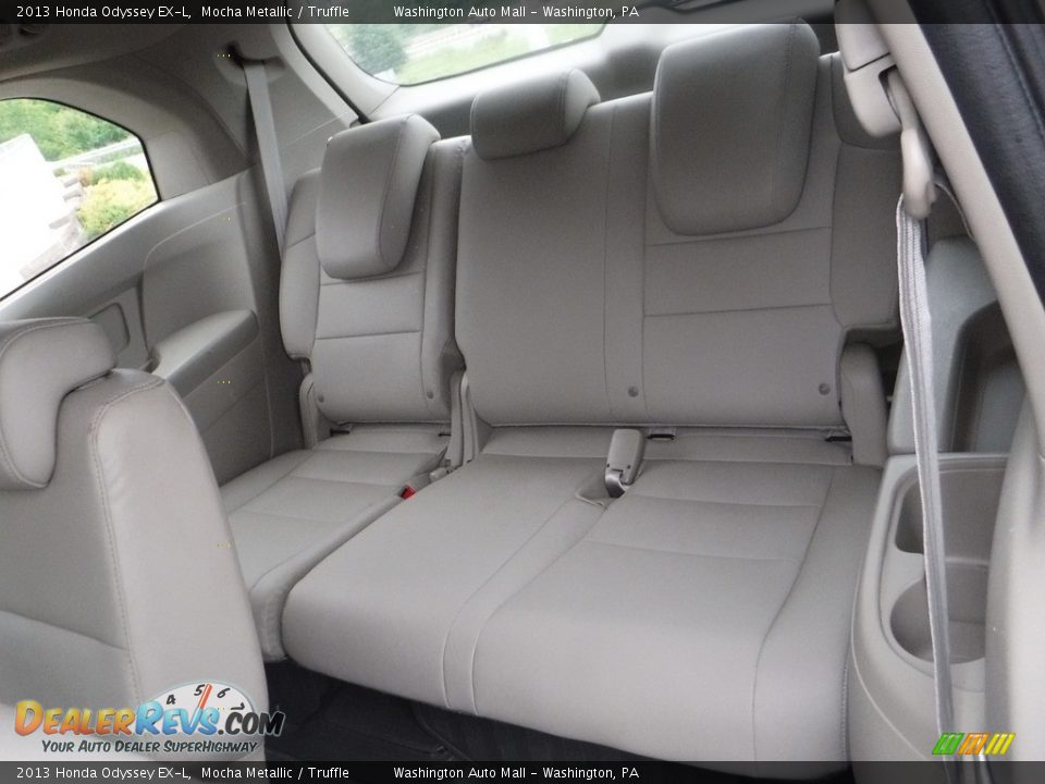 2013 Honda Odyssey EX-L Mocha Metallic / Truffle Photo #25