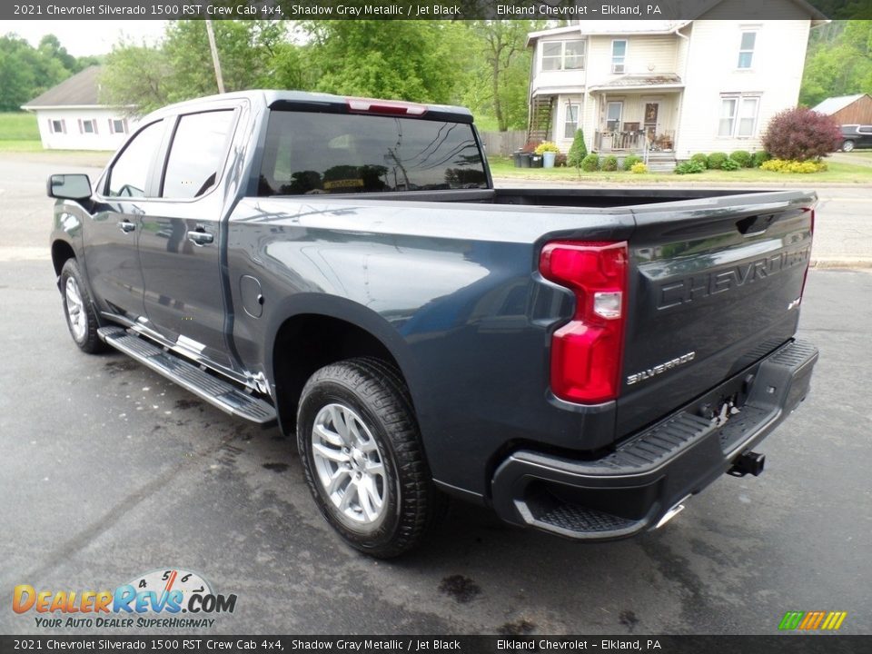 2021 Chevrolet Silverado 1500 RST Crew Cab 4x4 Shadow Gray Metallic / Jet Black Photo #9